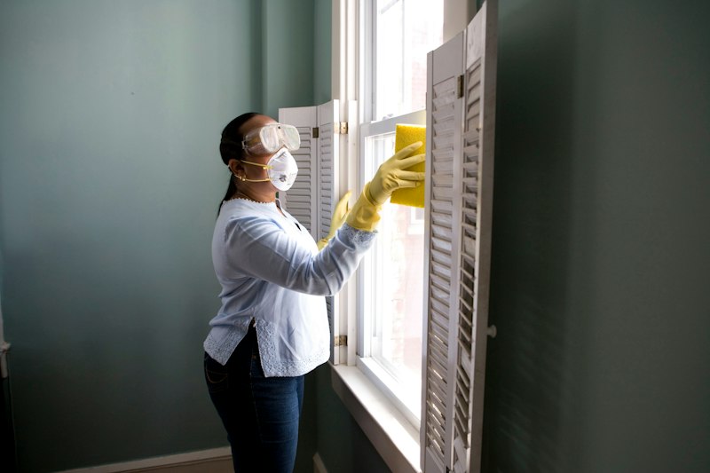 Gloved Sanitization & Scrubbing